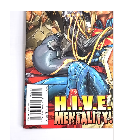 Superman HIVE Mentality DC Comic Book September 2013 Volume 22