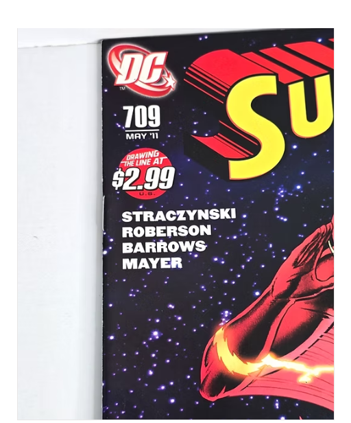 Superman The Flash Gets Grounded May 2011 Volume 709