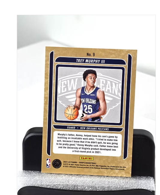 Trey Murphy III Basketball Card NBA 2021 Panini No. 9