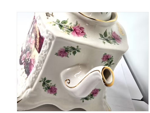 Vintage Coca Cola Tea Pot Crown Dorset Staffordshire Fine Ceramics