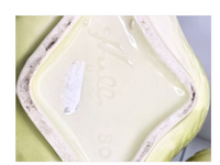 Swans 1940s Hull Pottery Ceramic Glazed Trinket Dish or Planter Signed No. 80