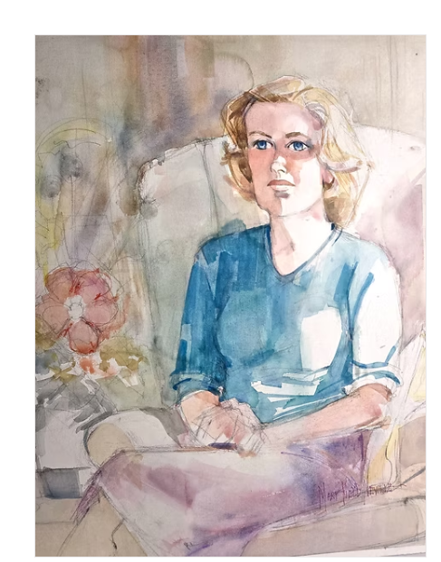 The Formal and Afternoon Paintings Original Artwork Watercolor