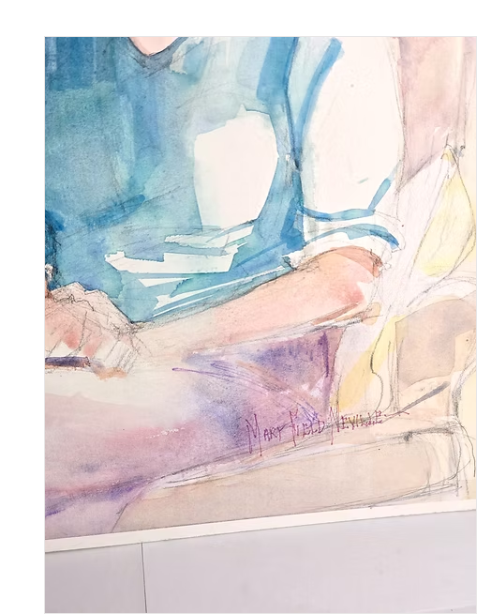 The Formal and Afternoon Paintings Original Artwork Watercolor