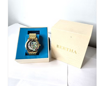 Vintage Watch Bertha Owl Gold Tone