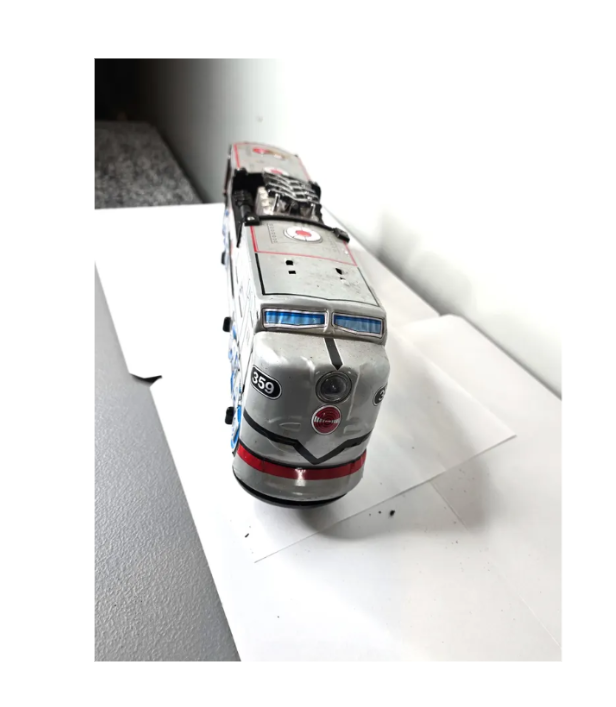 1960 Fu Yi Tin Toy Train 359 Diesel Locomotive