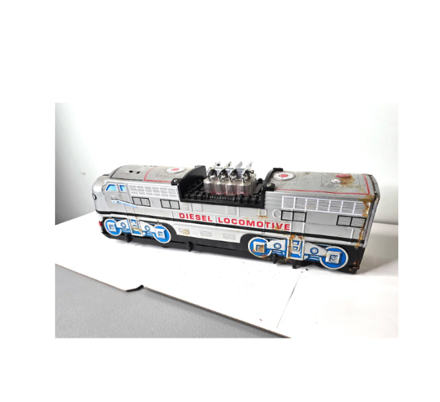 1960 Fu Yi Tin Toy Train 359 Diesel Locomotive