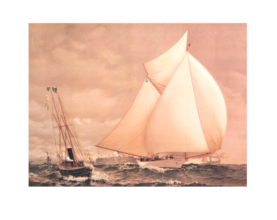 JOHN G. TYLER “Victorious Volunteer” L. Prang & Co 1887 Chromolitho Gold Frame