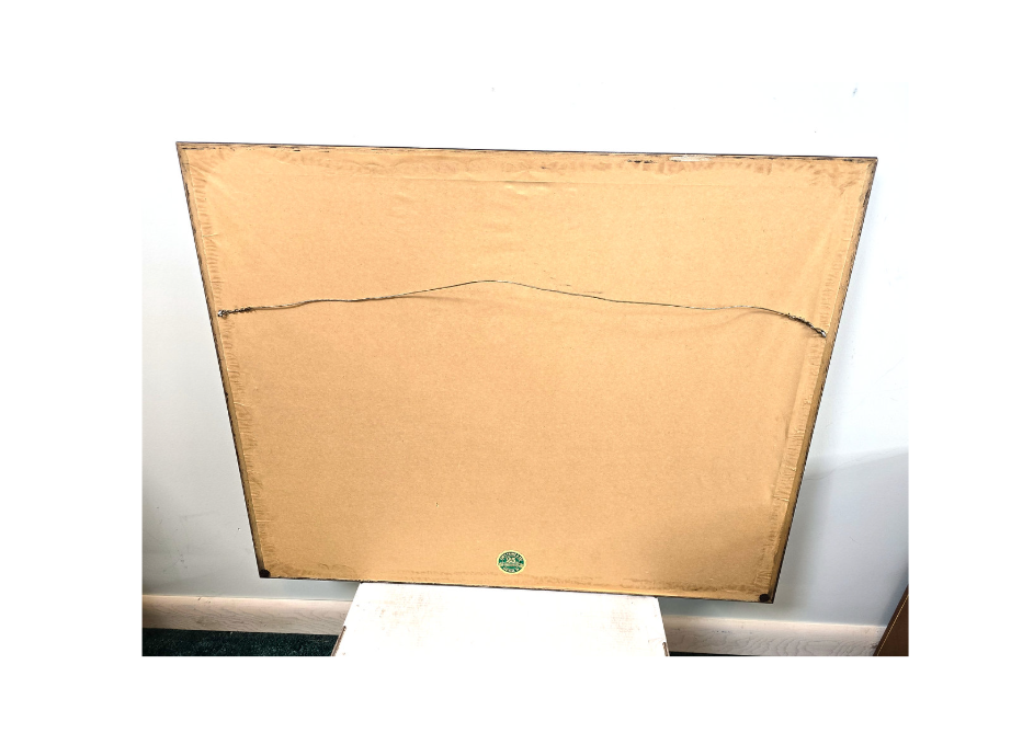 JOHN G. TYLER “Victorious Volunteer” L. Prang & Co 1887 Chromolitho Gold Frame