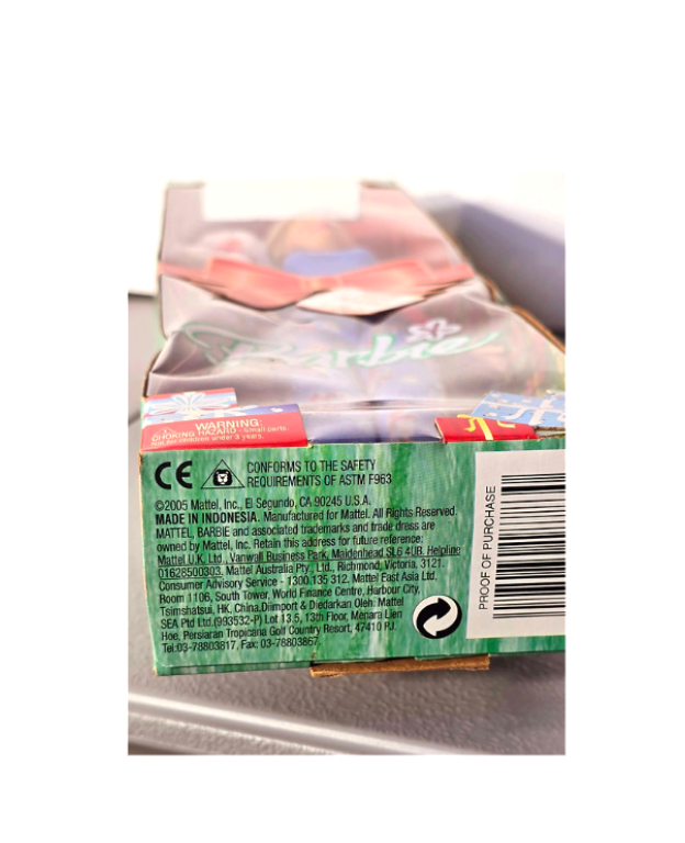 Barbie Vintage Figure Christmas Morning with Box