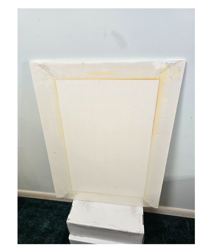 Casual Day at Home Painting Signed by Artist