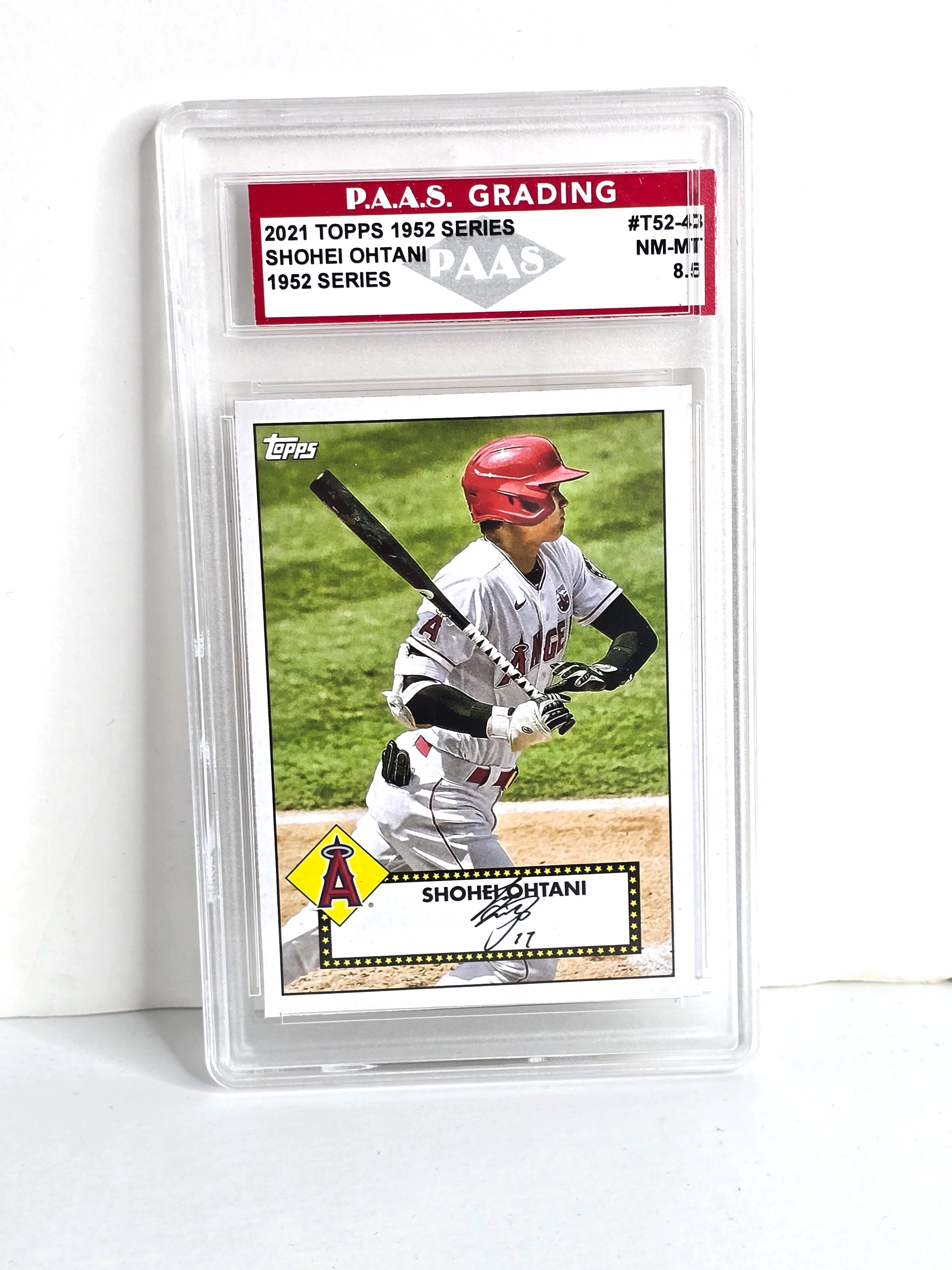 Shohei Ohtani Baseball Card Topps 2021 PSA Graded