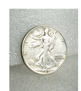 Silver Coin 1943 Walking Liberty Half Dollar