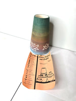 Sioux Vase Pottery Handmade by Lakota Indian Artists Rapid City, South Dakota