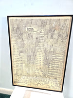 Sketch Illustration Signed by Paul Palnik, Artist Print