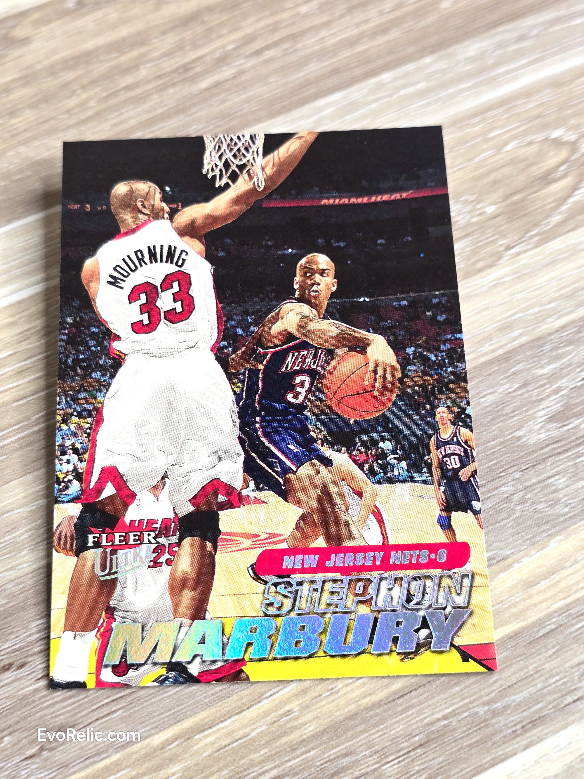 Stephon Marbury 2000 Fleer New Jersey Nets NBA Basketball Card No 41 - NM