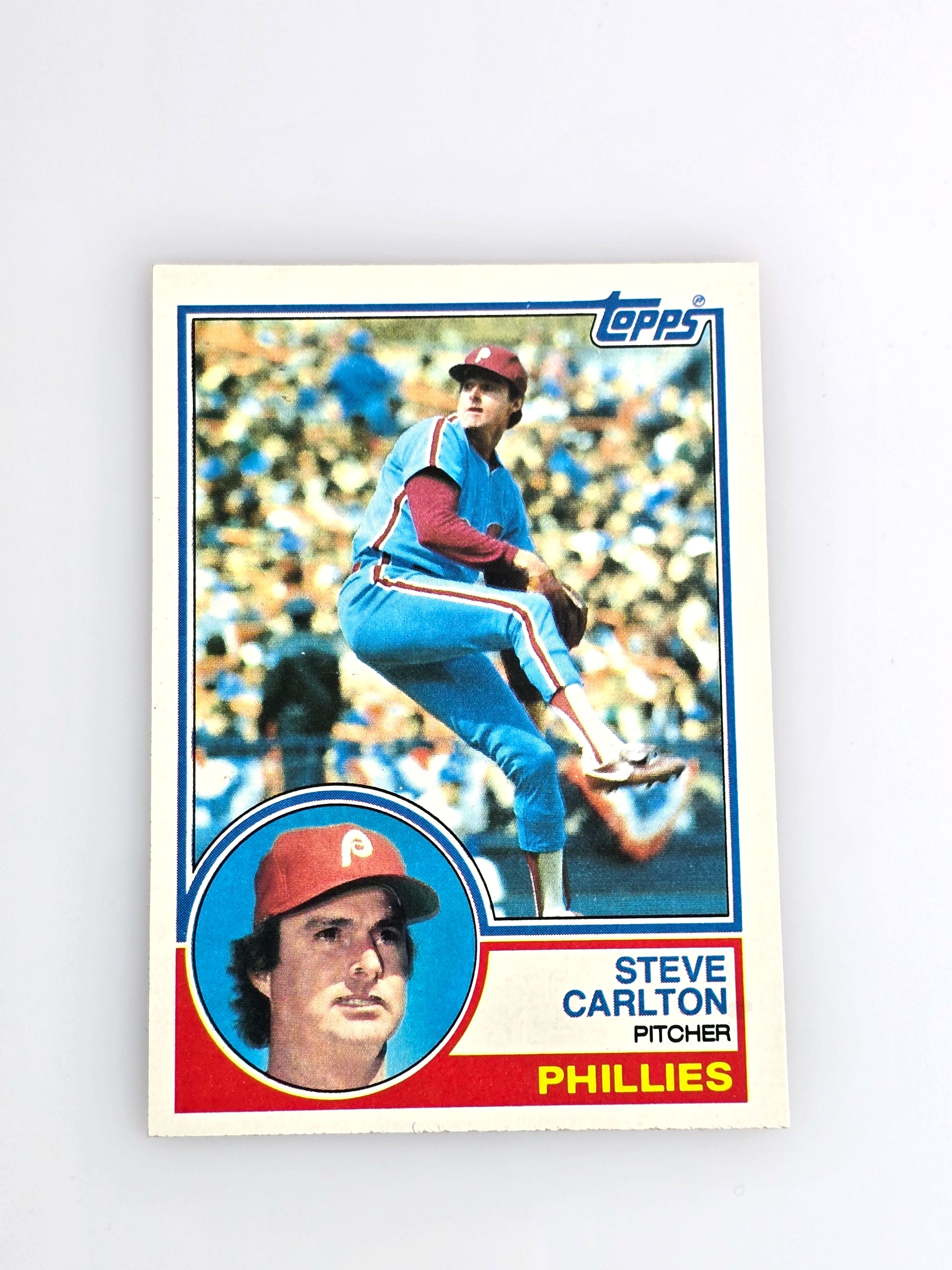 Steve Carlton Baseball Card 1983 Topps No. 70