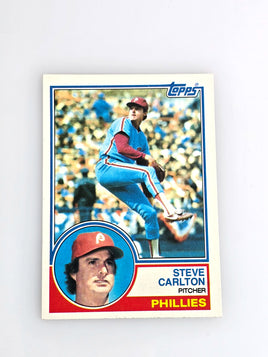Steve Carlton Baseball Card 1983 Topps No. 70