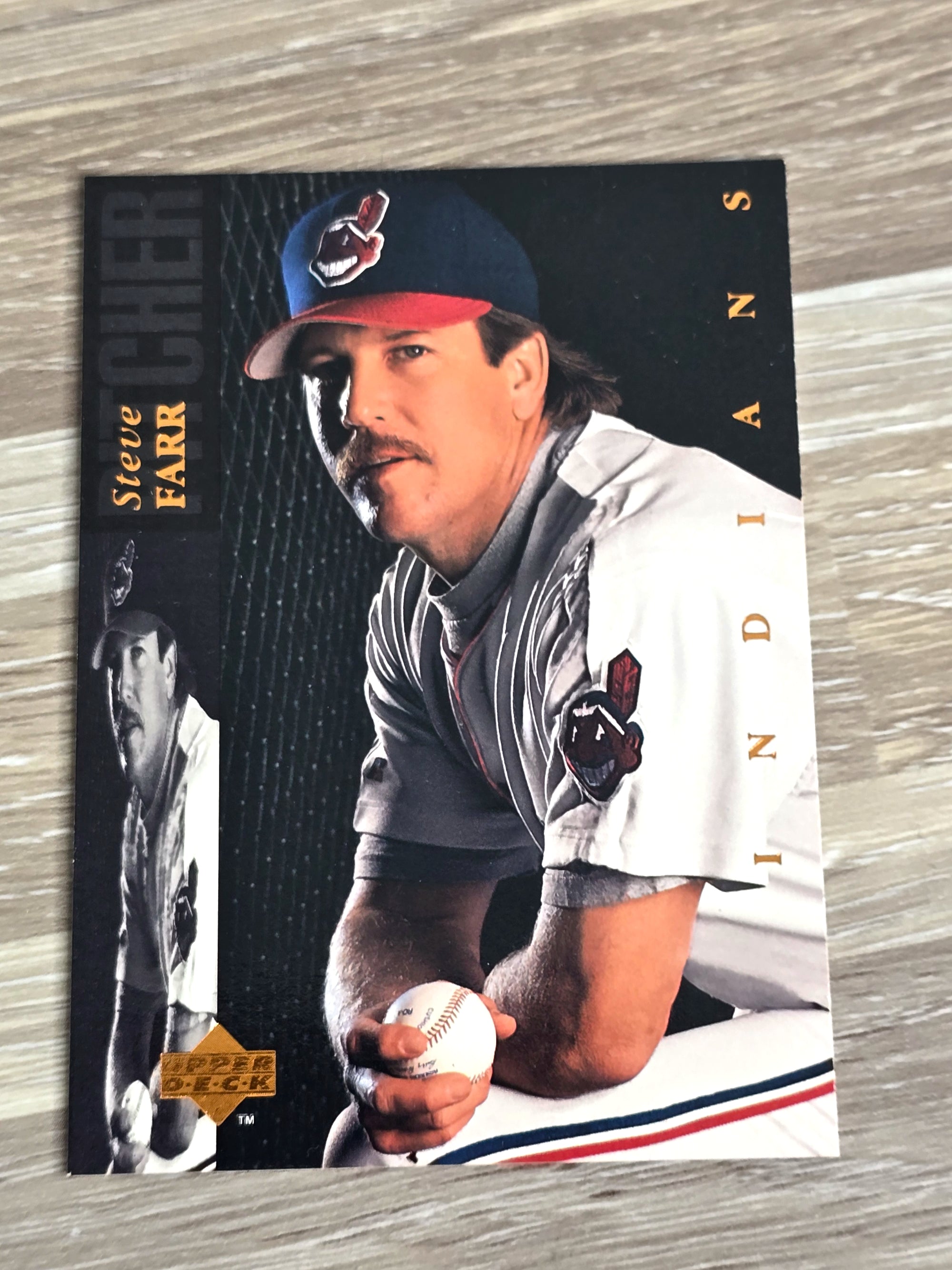 Steve Farr Baseball Card 1994 Upper Deck No. 467