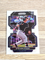 Steven Kwan Rookie Baseball Card 2022 Panini No. 51
