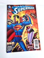Superman Harley Quinn DC Comic Book May 2015 Volume 39