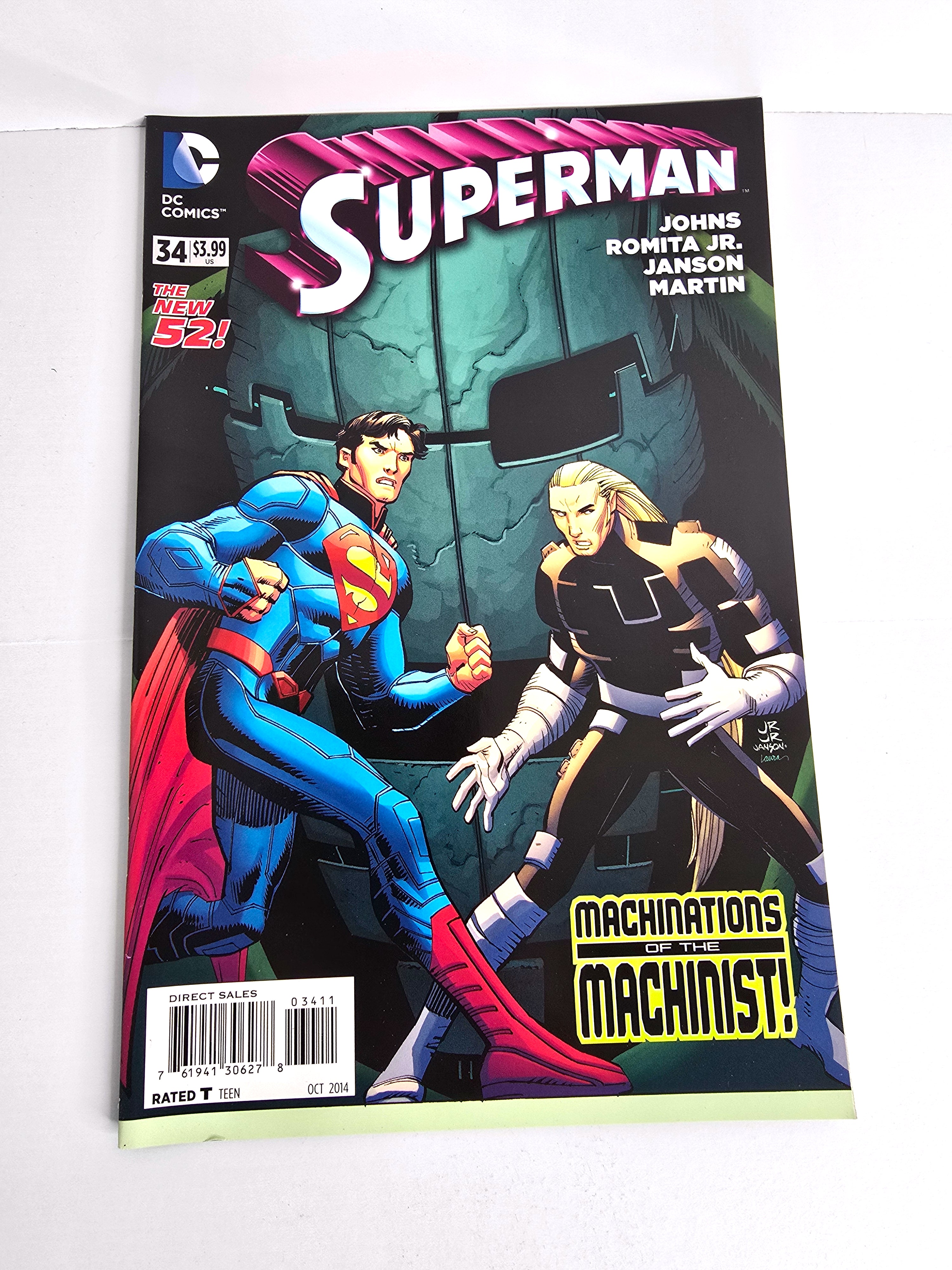 Superman Machinations of the Machinist October 2014 Volume 34