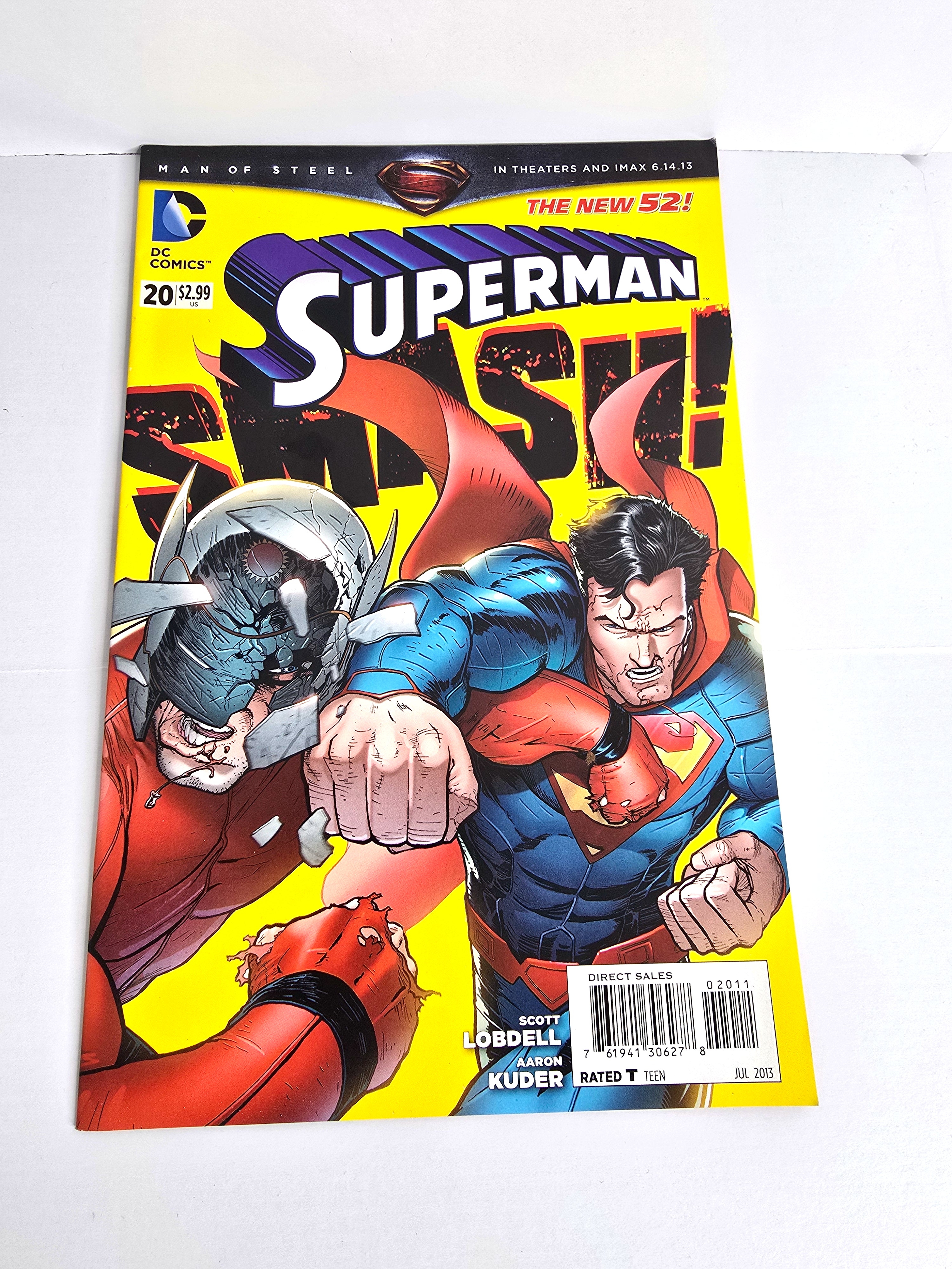 Superman Smash DC Comic Book July 2013 Volume 20