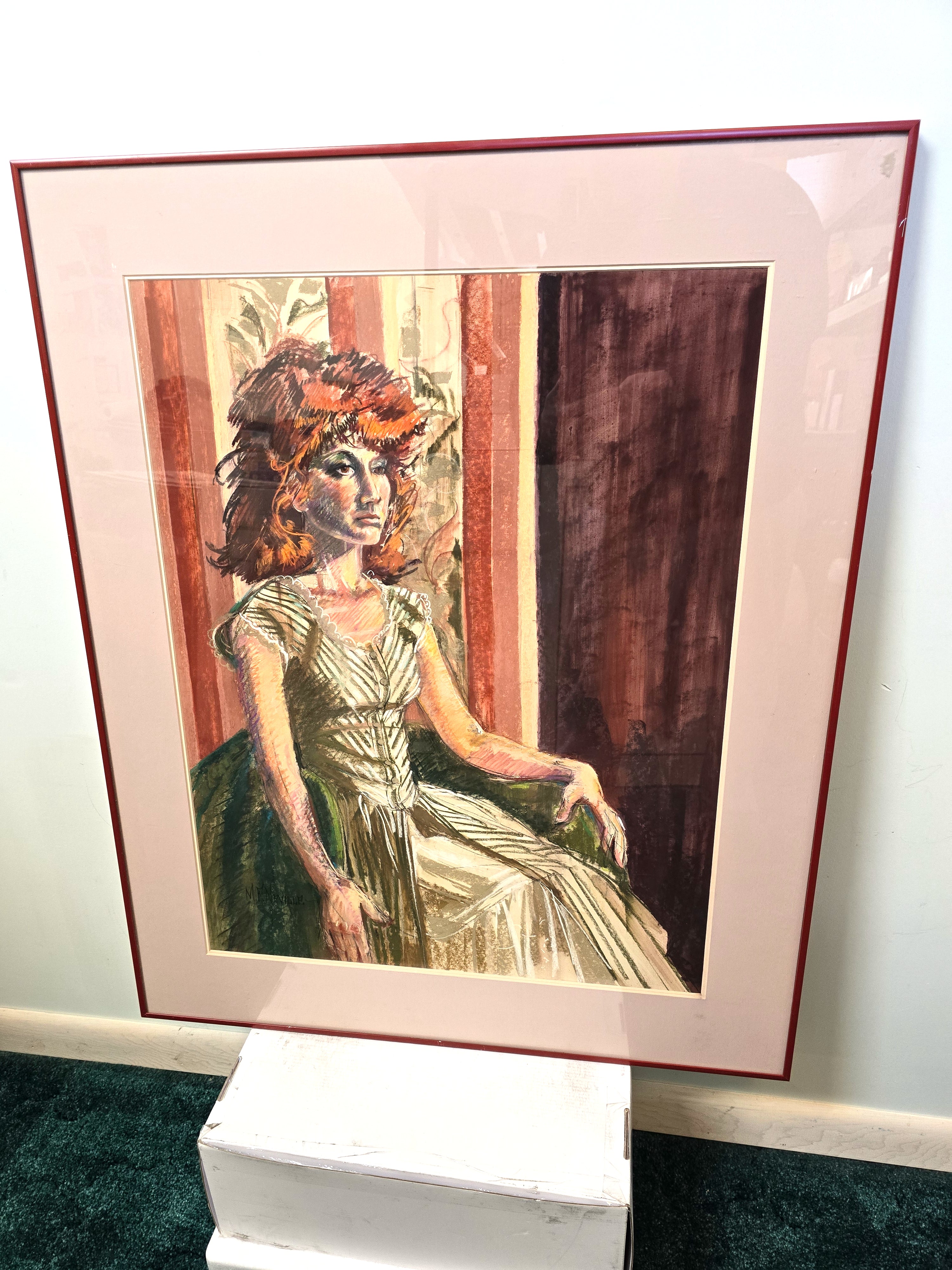 Taming of the Shrew Painting Signed by Artist