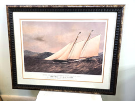Thomas G. Dutton Anglo American Yacht Race of 1870 Cambria Mid Ocean