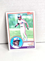 Tim Raines Expos Baseball Card 1983 Topps No. 595