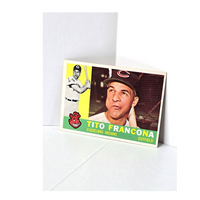 Tito Francona Baseball Card Cleveland Indians 1960 Topps