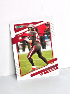 Tom Brady Football Card 2021 Panini Donruss No. 1