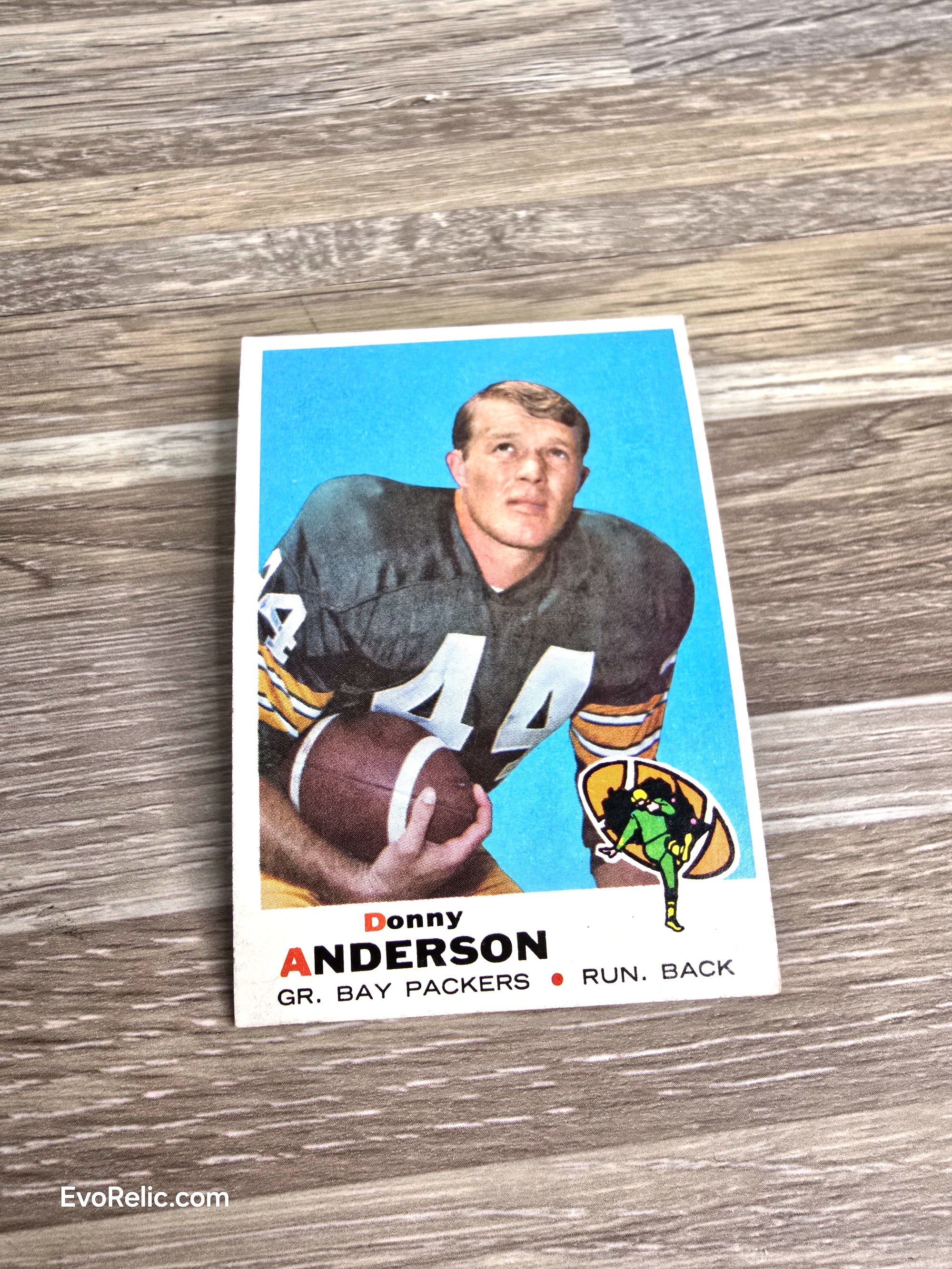 Topps Football Card 1969 Donny Anderson Packers No 237