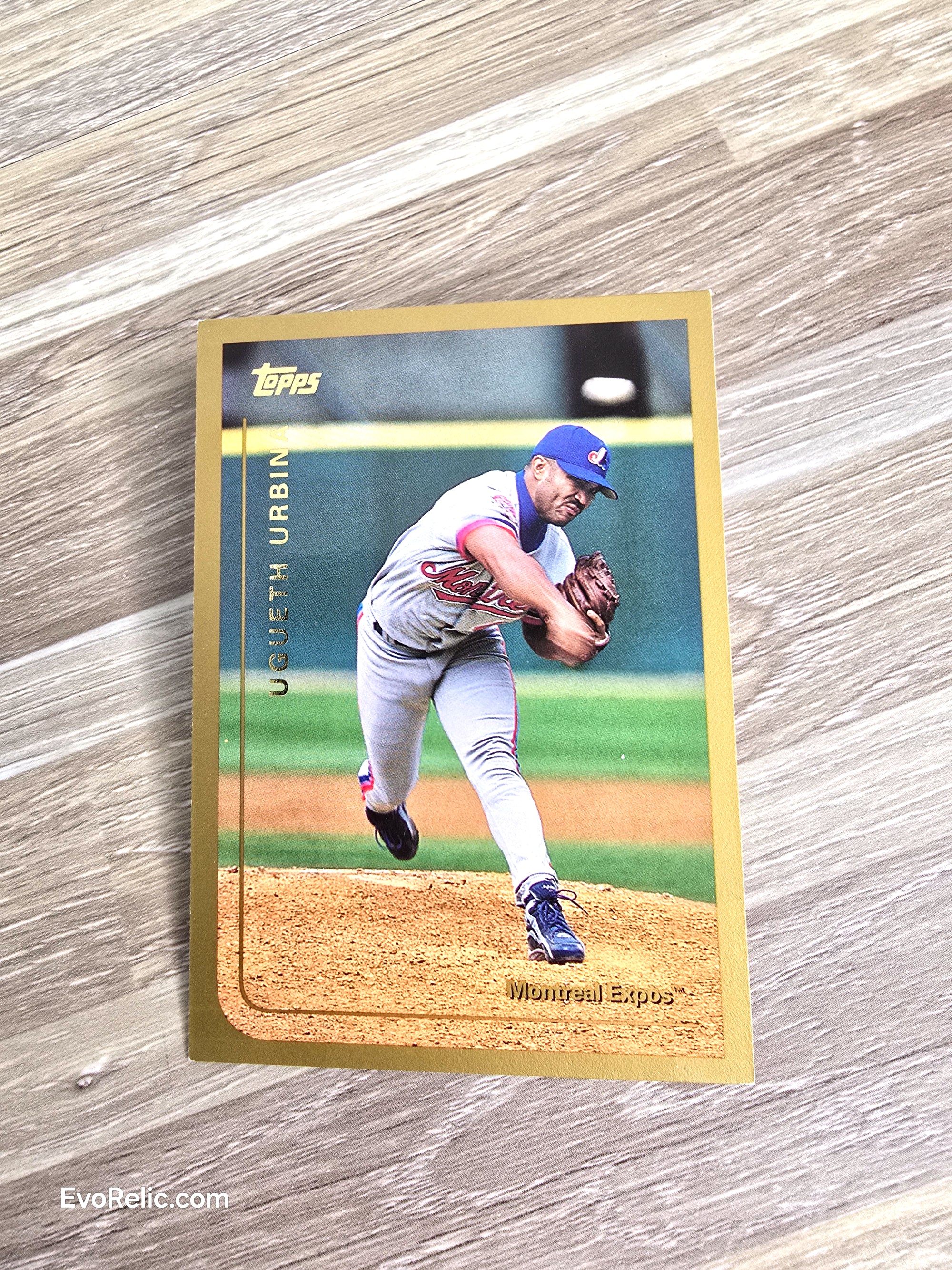 Ugueth Urbina Expos Baseball Card Topps No. 366