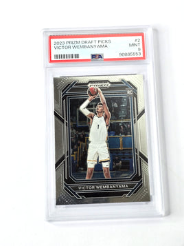 Victor Wembanyama Rookie Basketball Card 2023 Panini Prizm No. 2