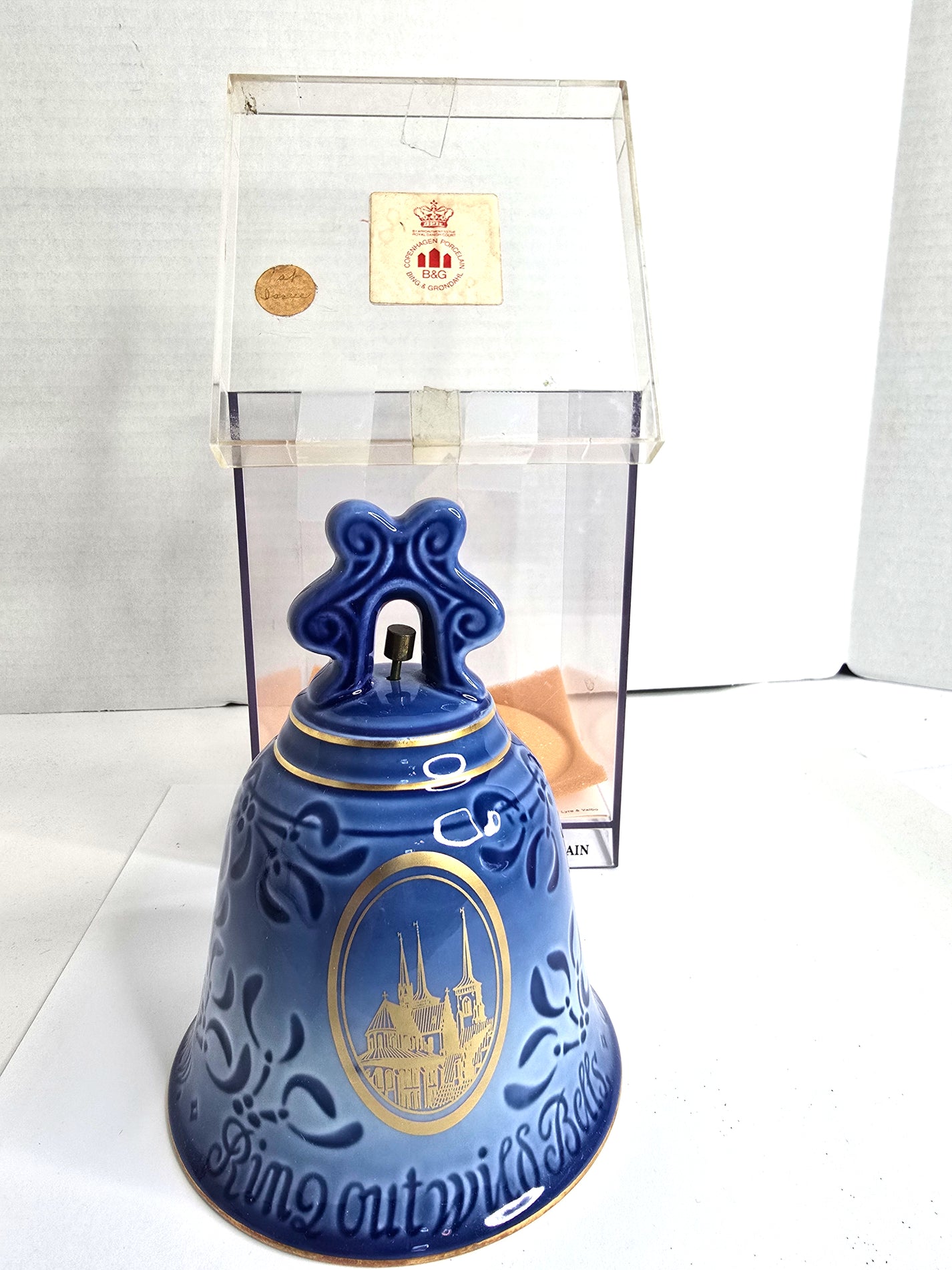 Vintage Bell Porcelain Bing &amp; Grondahl Copenhagen