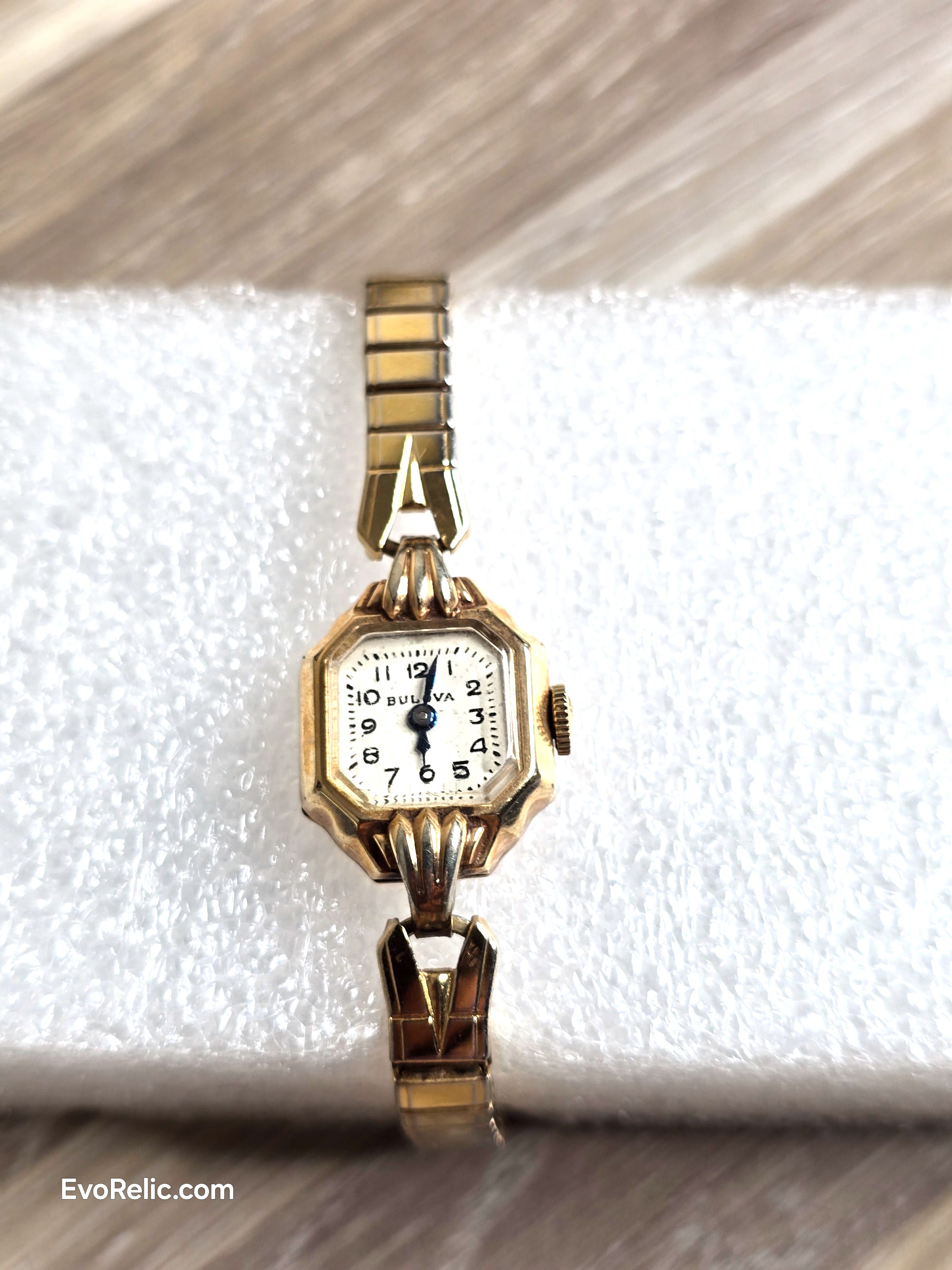 Vintage Bulova Watch Women's 10k Gold Filled