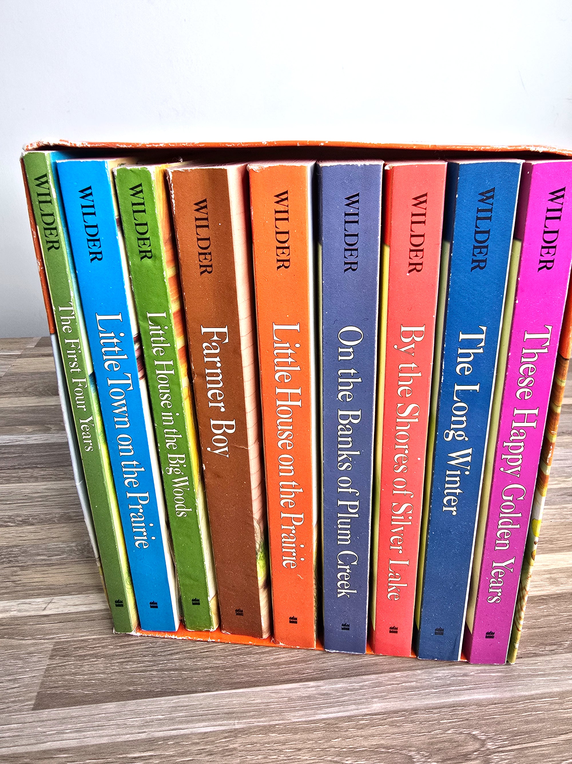 Vintage Little House on the Prairie 9-Book Set