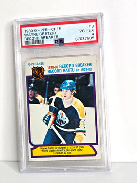 Wayne Gretzky NHL Hockey Card 1980 O-Pee-Chee No. 3