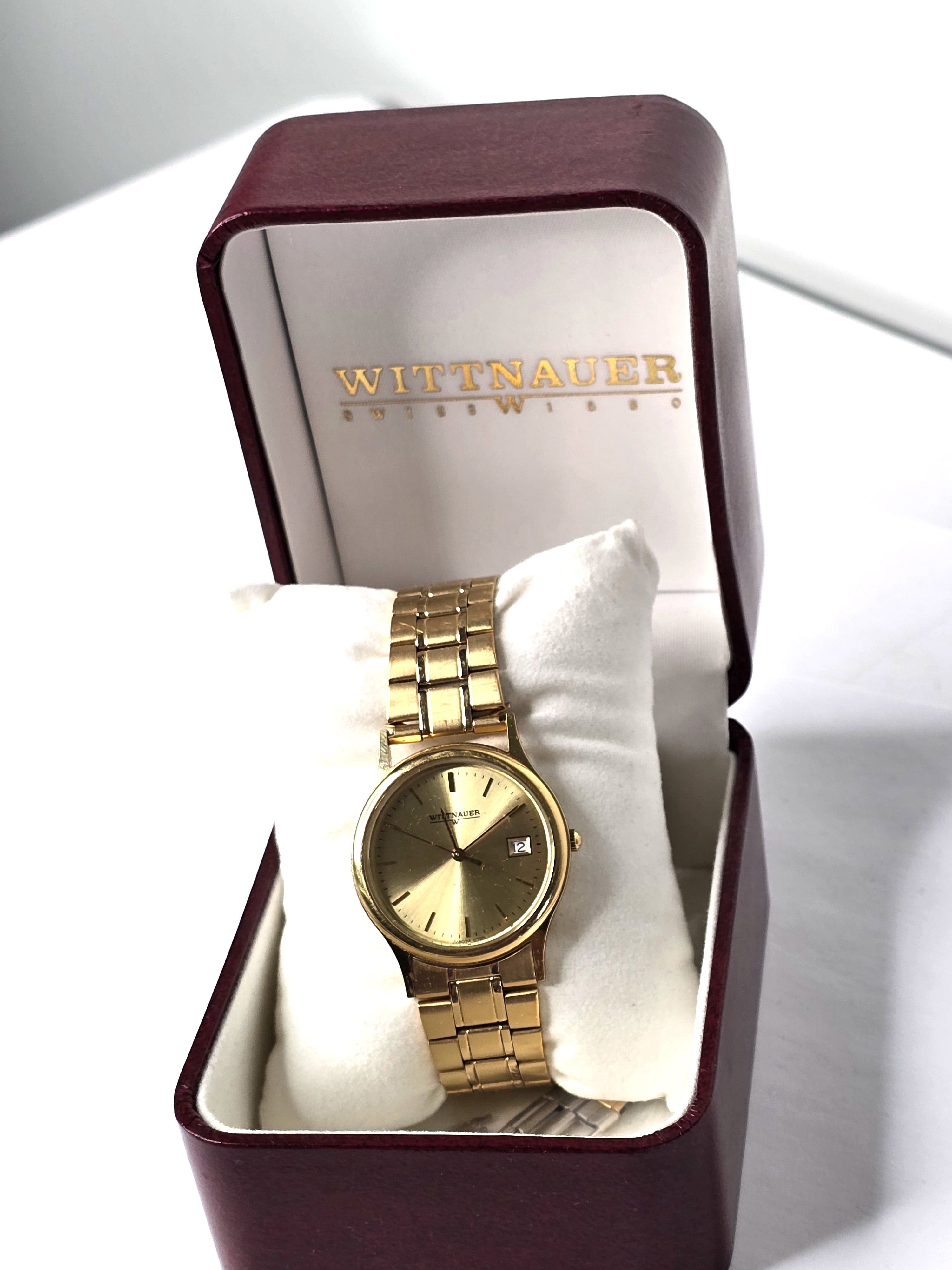 Wittenauer Swiss Watch Men's Gold Tone