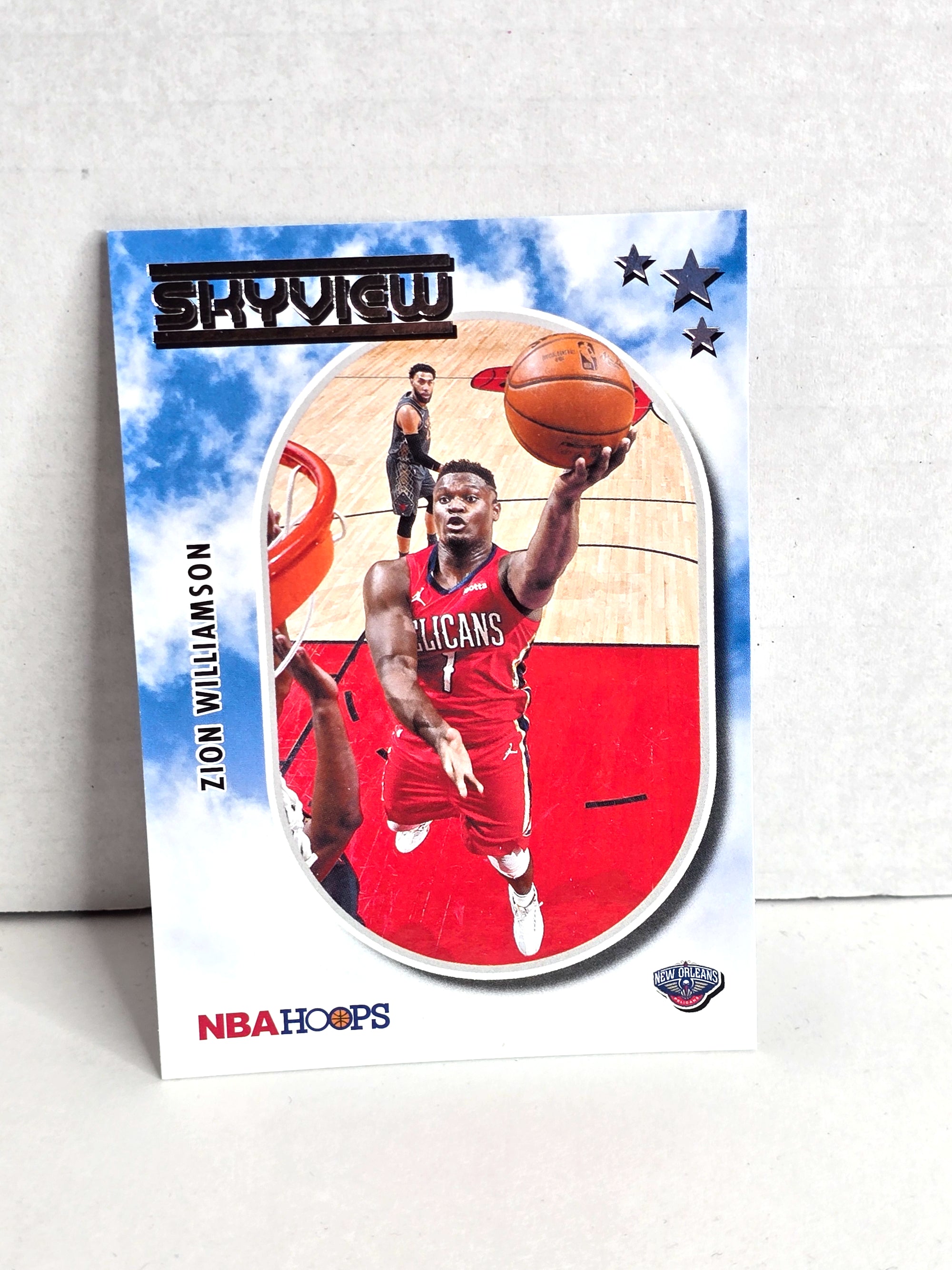 Zion Williamson Basketball Card Panini Hoops No. 25