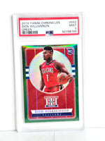 Zion Williamson Rookie Basketball Card 2019 Panini Chronicles - PSA Mint