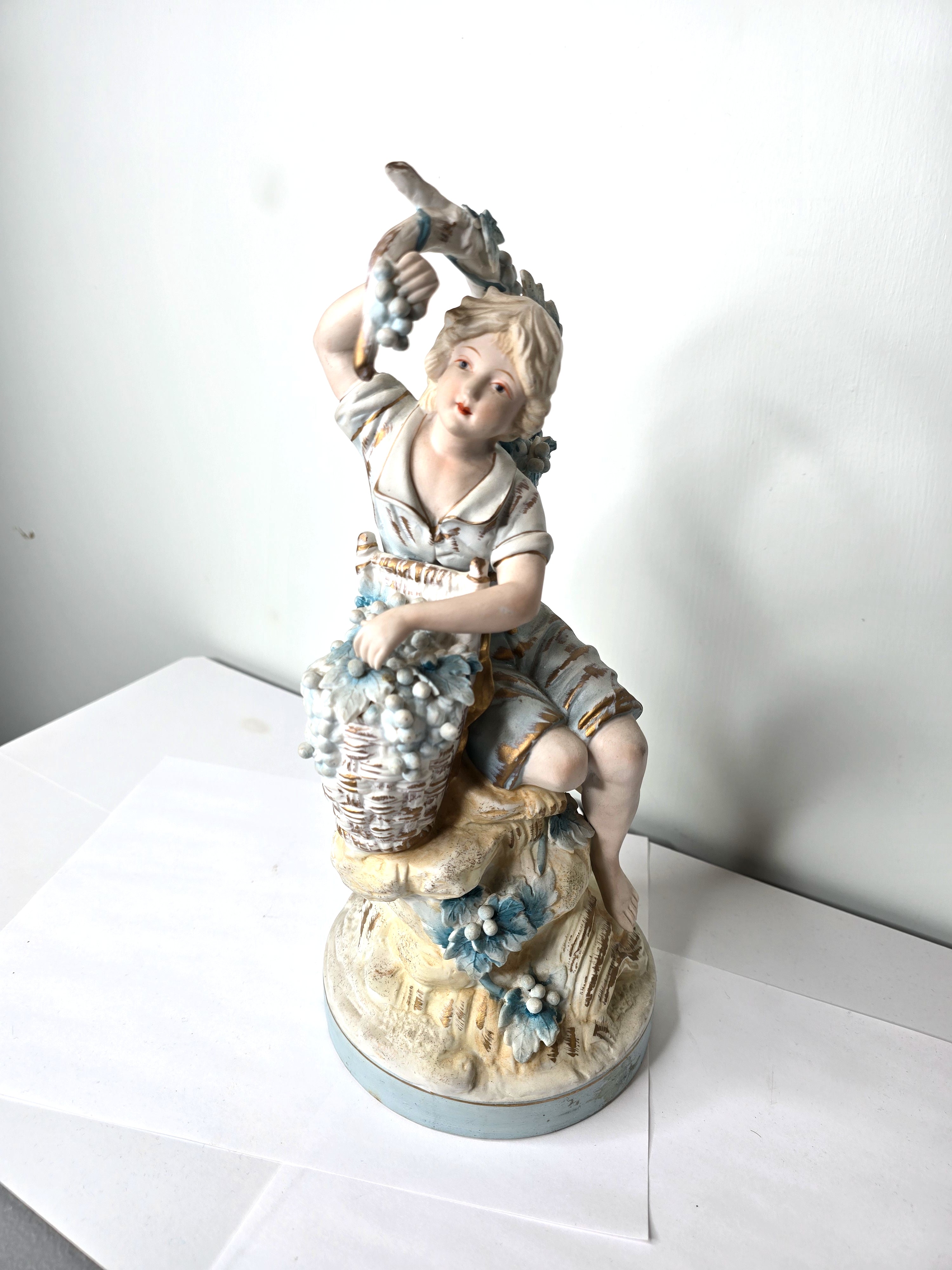 Vintage Andrea Sadek Porcelain Statue Hand Painted